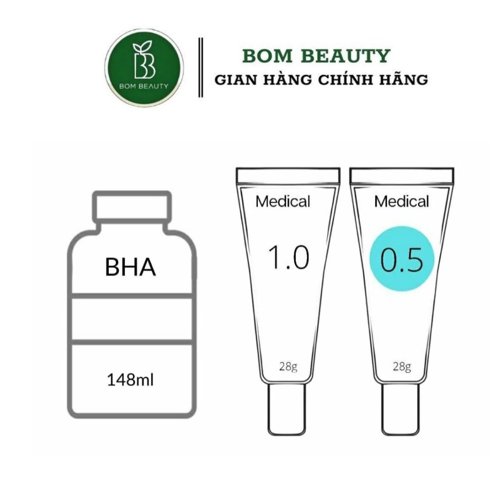 BHA 2% sản phẩm chăm sóc da chuyên nghiệp Ô 3 - GIƠ