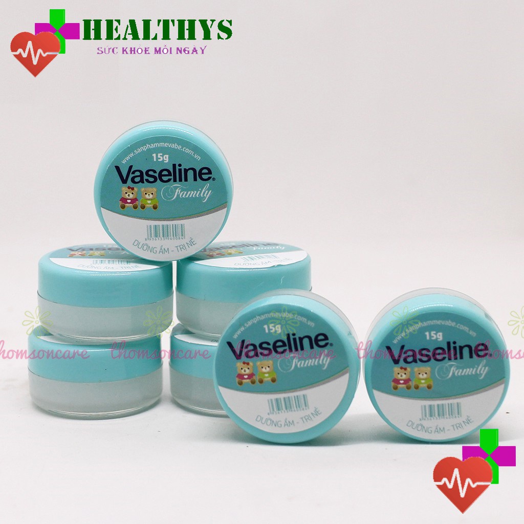 Kem nẻ Vaseline Family , kem nẻ vaseline gấu , dưỡng ẩm - ngăn ngừa khô da