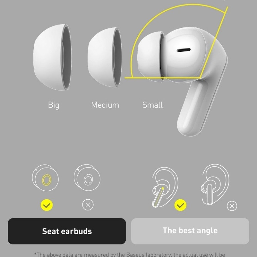 [Chính hãng-Sẵn] Tai nghe TWS chống ồn chủ động Baseus SIMU ANC S1 / S1 Pro True Wireless Earphone LV917-WL