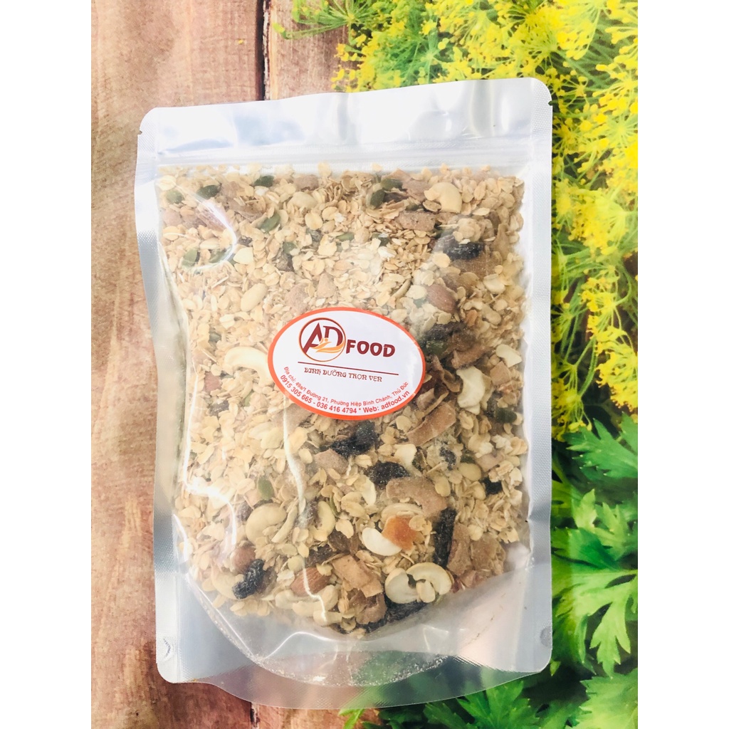 ngũ cốc ăn kiêng granola túi 1kg