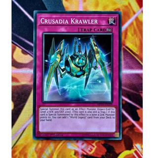 [ Đậu Phộng ] Thẻ Bài Yugioh Trap Crusadia Krawler  - Common