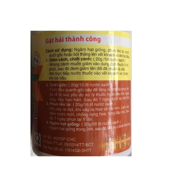 Phân bón lá kích rễ N3M lọ 100g, siêu ra rễ cho cây trồng lọ 100g