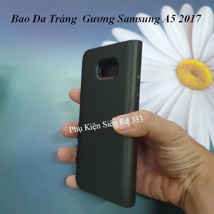 Bao da clear view standing cover samsung A5 2017 - Pksieure333