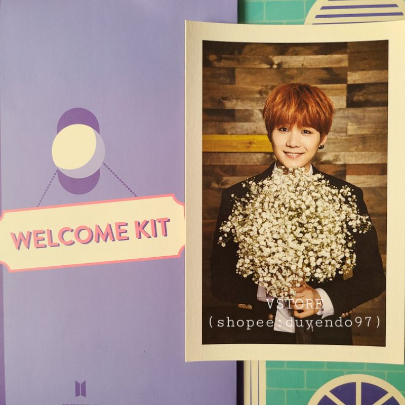 [OFFICIAL MERCH] ẢNH CARD SUGA (ảnh tự chụp)