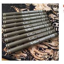 Bộ 4 bút vẽ kỹ thuật Artline 0,1mm , 0,2mm, 0,3mm , 0,4mm - văn phòng phẩm - HOKAMI STORE