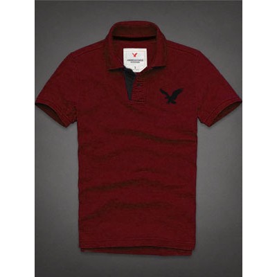 Áo Thun nam ngắn tay có cổ đỏ đô