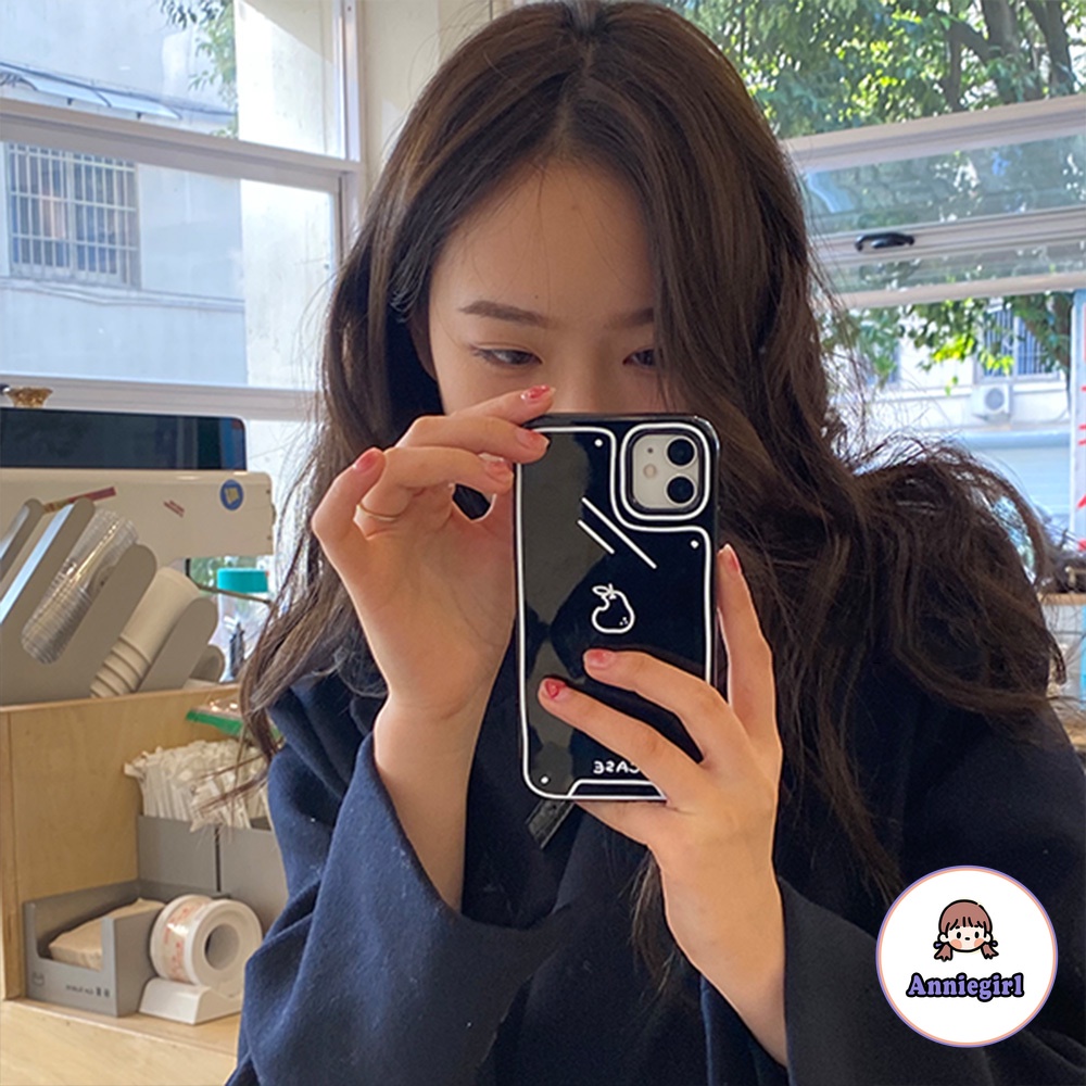 Ốp điện thoại TPU dẻo trong suốt họa tiết trái dứa đơn giản thích hợp cho IPHONE 11 7PLUS 8PLUS XR 13 12 PRO MAX