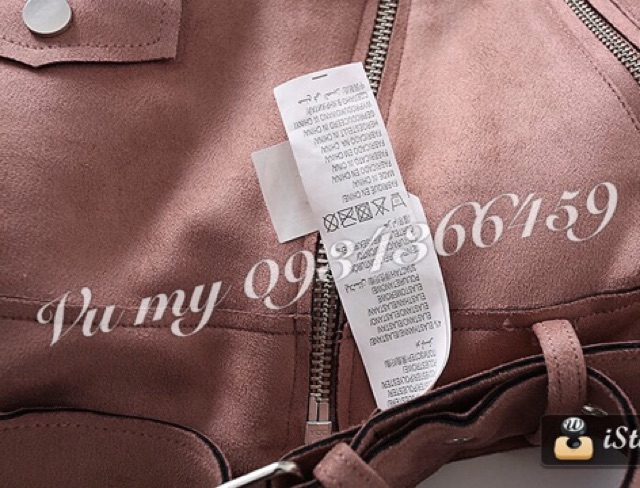 Áo da lộn dư xịn kiabi