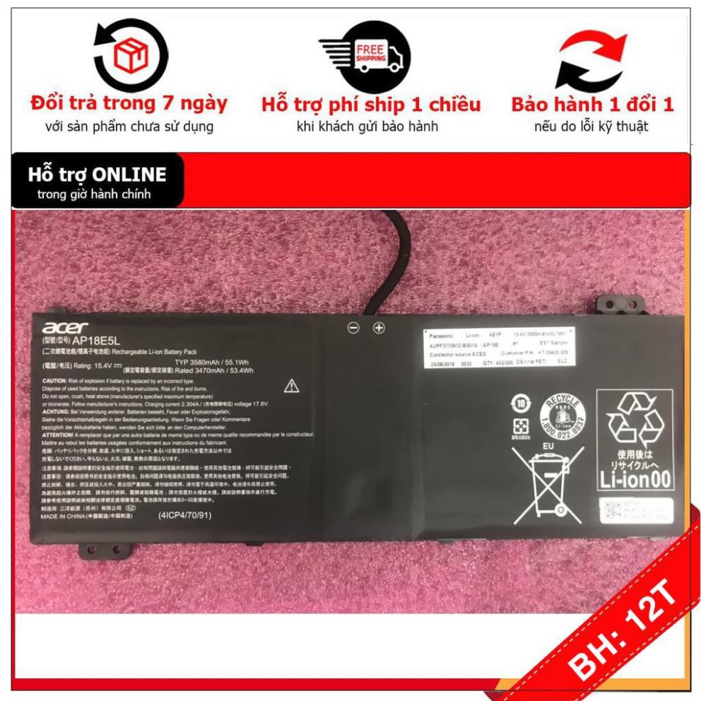 BH12TH 💖 Pin(battery) Laptop Acer Predator Helios 300 AP18E5L AP18E7M PH315 Original