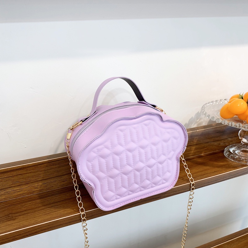 Túi Đeo Vai Nhỏ Màu Trơn Phong Cách Âu Mỹ Thời Trang Cao Cấp