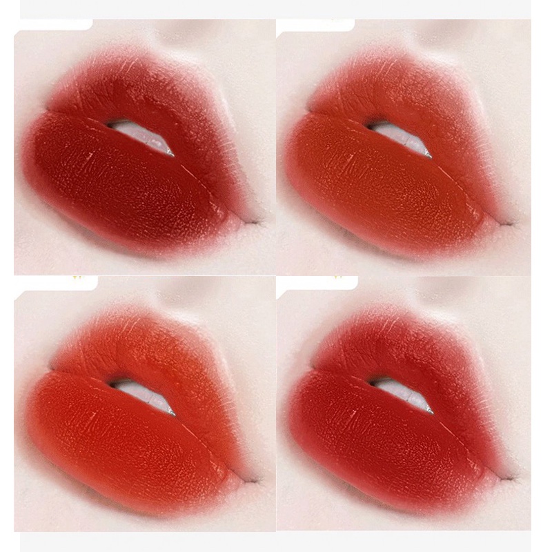 [Hàng mới về] Son bóng tint chất lì dưỡng ẩm lâu trôi làm đẹp lâu trôi có gương cho nữ