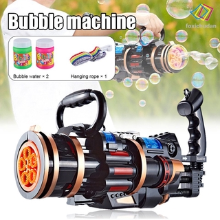 [FCD] Electric Bubble Machine Multifunctional Sound Light Music Automatic Bubble Blower Toy