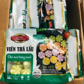 Viên thả lẩu tím Lacu -Viên thả lẩu cam Lacu -Viên thả lẩu xanh Lacu -Viên thả gà nướng mật ong -Viên thả tomyum