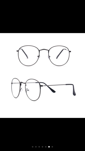 Kính vintage mảnh kính teen gọng kim loại | BigBuy360 - bigbuy360.vn
