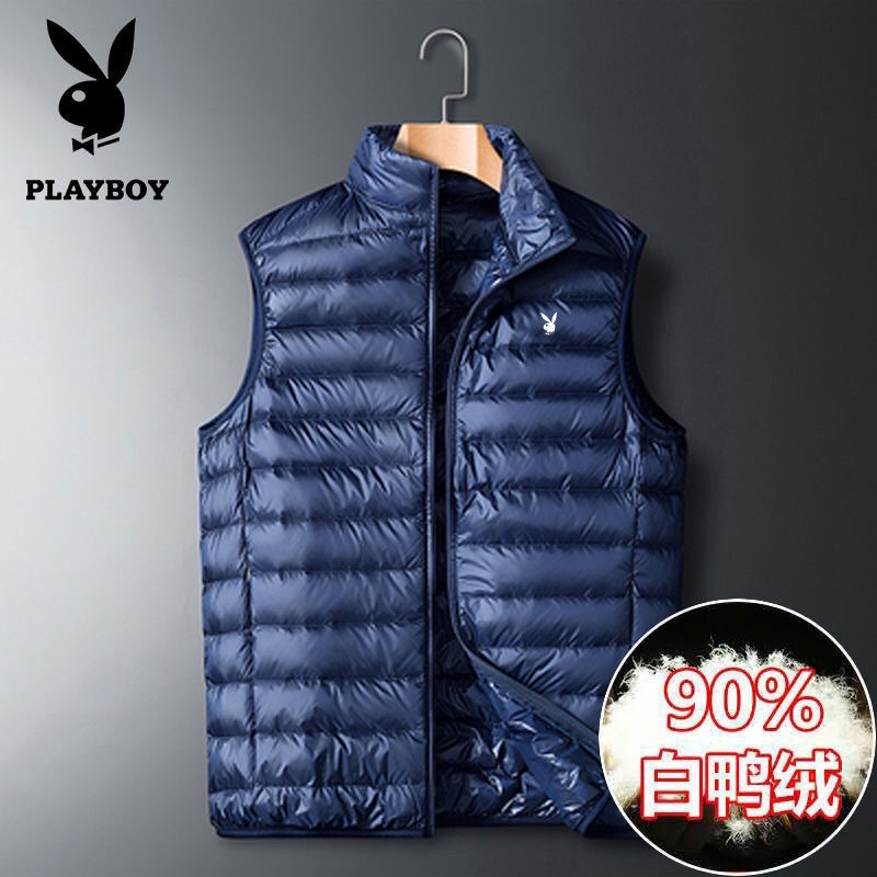 Áo phao Gile Nam lông vũ PLAY BOY-Mẫu mới CHUẨN