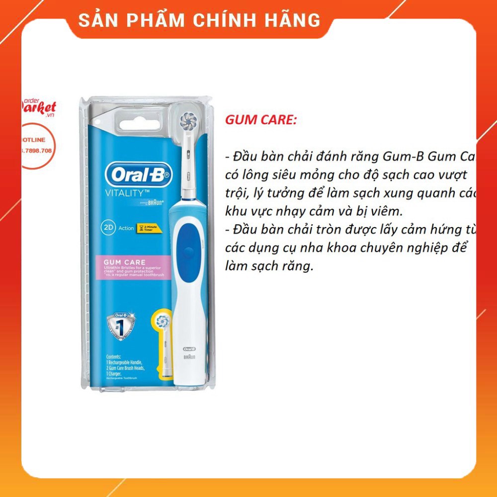 Bàn chải điện oral B bàn chải đánh răng điện người lớn trẻ em