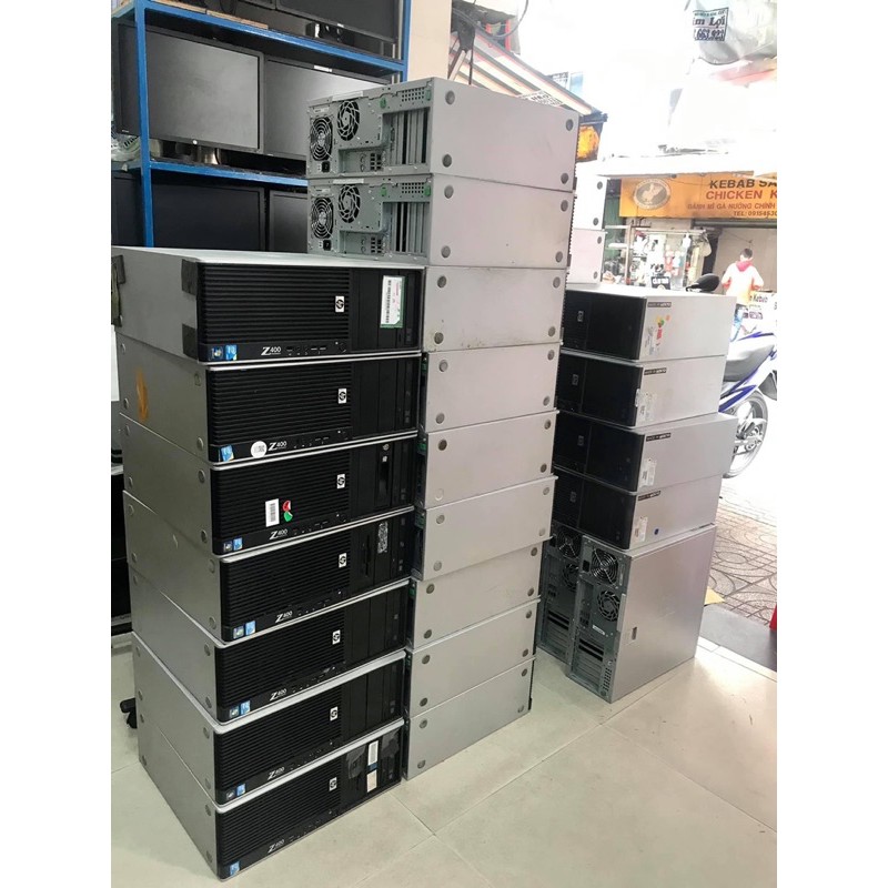 Xác Máy Trạm Workstation Z400 1CPU sk1366 - LNew 95~ Tặng Kèm Windows BQ & Cáp