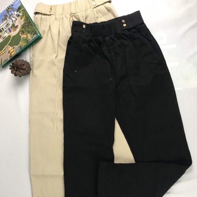 Quần cạp chun kaki SIÊU ĐẸP - Vào 12/12 chỉ với giá 69k | BigBuy360 - bigbuy360.vn