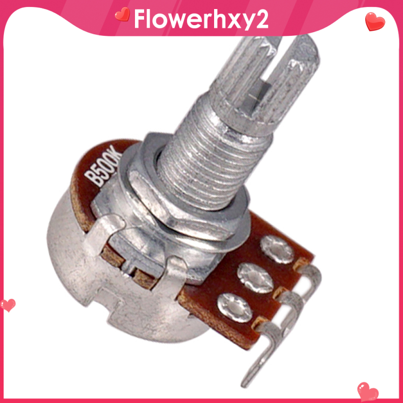 [ReadyStock]4pcs 500K-Ohm Long-Shaft Guitar Volume Tone Audio Taper Potentiometer Pots