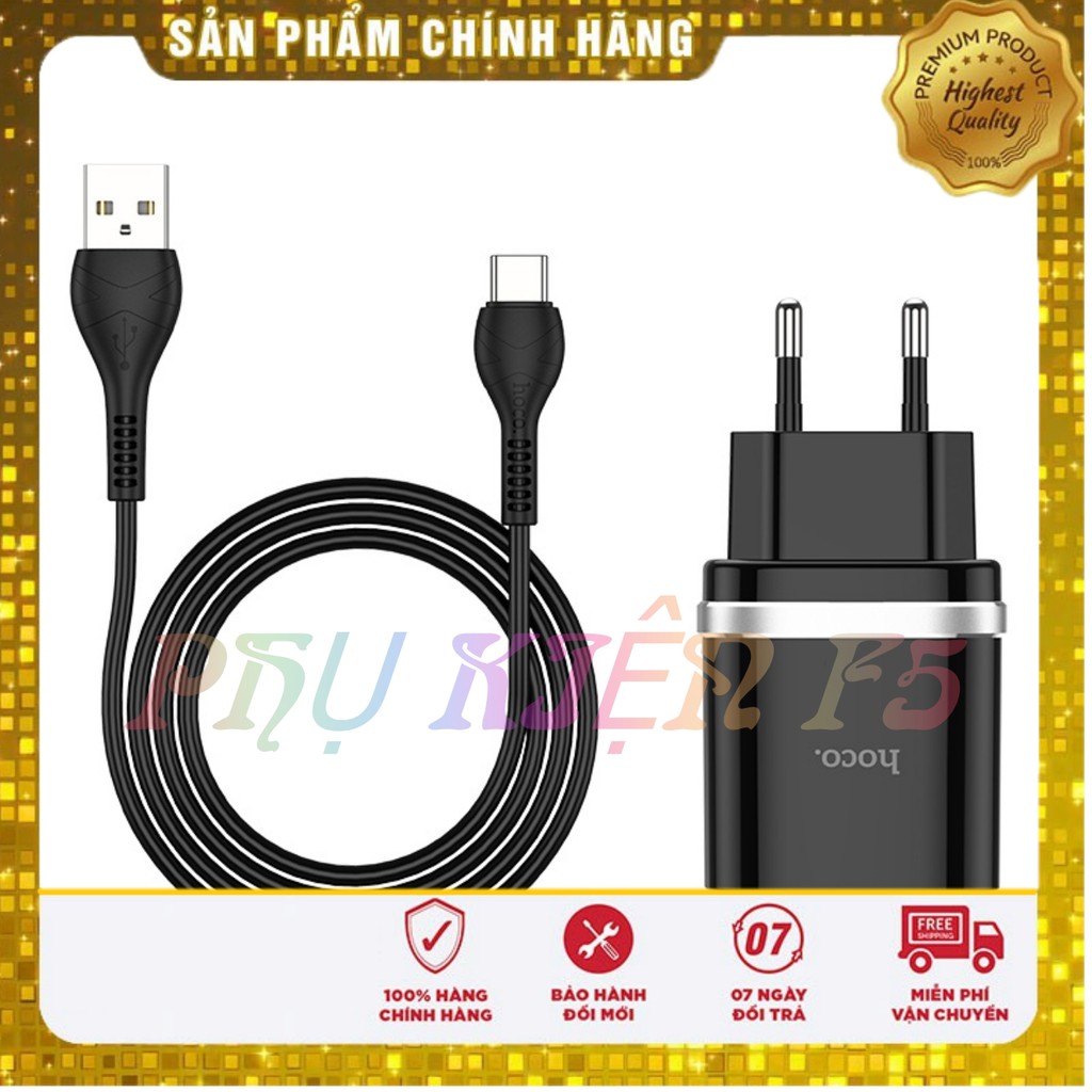 Củ sạc nhanh Hoco c12Q, sạc nhanh 18w 🌟 Hỗ Trợ Tất cả Cổng Sạc in/out - Bảo Hành Chính Hãng.