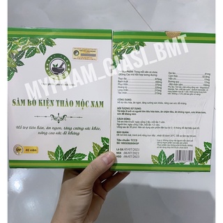 SÂM BỔ KIỆN THẢO MỘC NAM - TĂNG CÂN AN TOÀN MẪU MỚI NHẤT CHÍNH HÃNG 100%