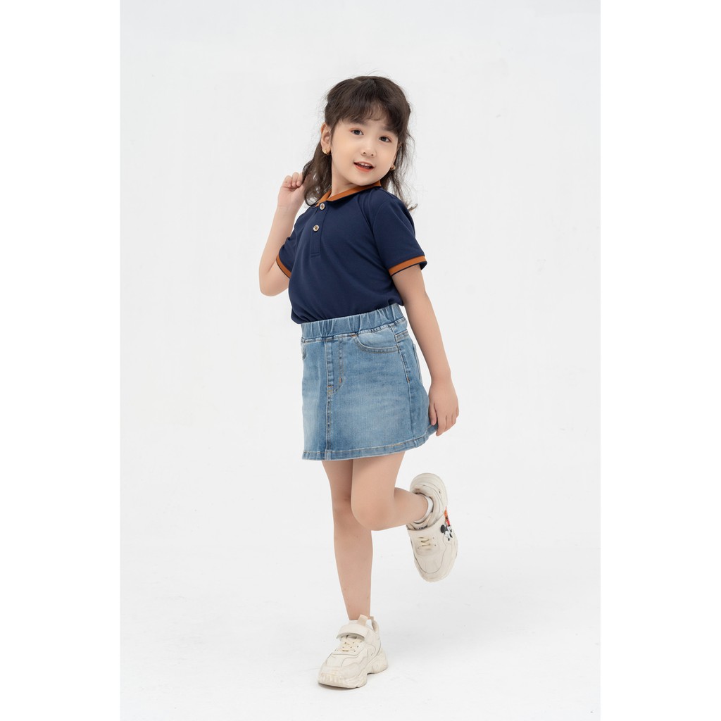 Aó Polo Yody cho bé vải cotton cafe APK5179