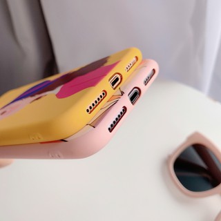 [ IPHONE ] Ốp Lưng Silicon Cô Gái Đội Mũ - A003