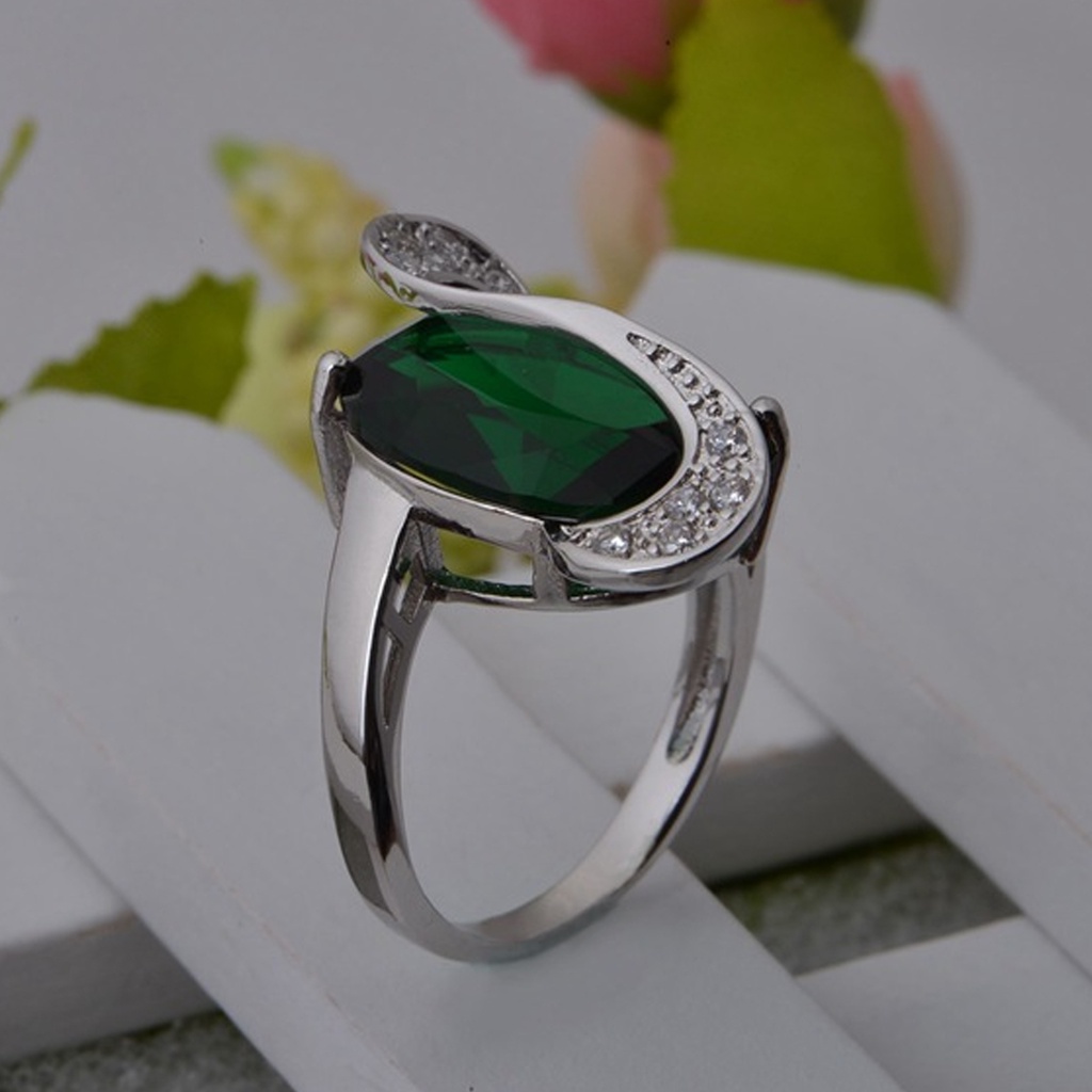 Bộ Trang Sức Vòng cổ/ Nhẫn/ Bông Tai Thời Trang Sang Trọng Cho Nữ