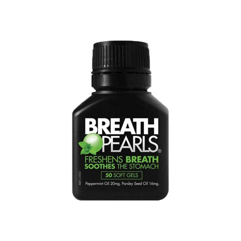 Viên uống thơm miệng Breath Pearls Úc