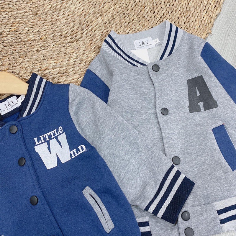 Bomber nỉ bông bé trai_vnxk
