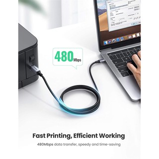 Dây máy in USB Type C dài 3m Ugreen 80808