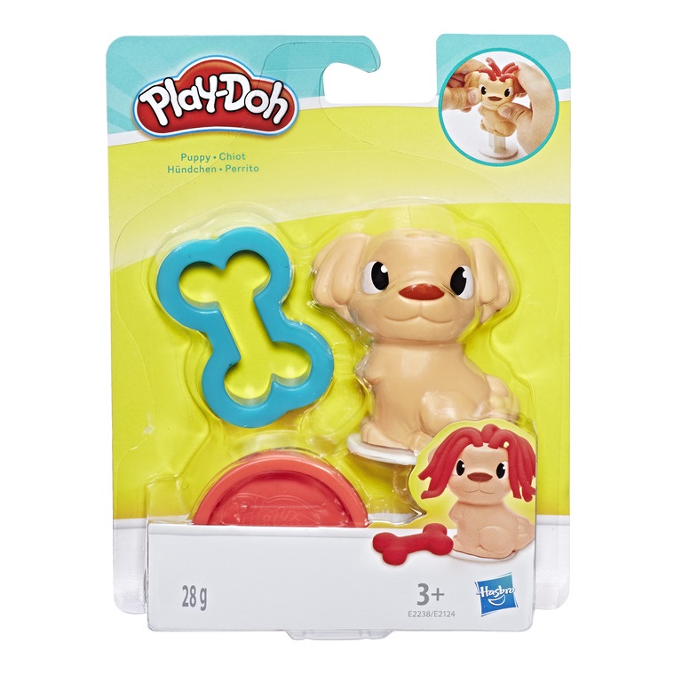 Đồ Chơi PLAYDOH Combo Bộ Khuôn Thú Cưng Đáng Yêu Và Bột Nặn 6 Màu Lấp Lánh CBE2124-A5417