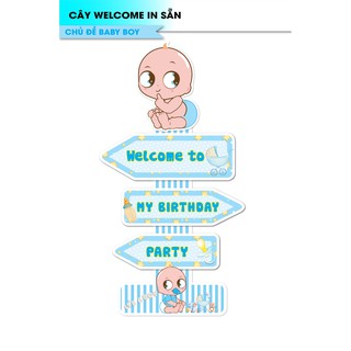 Cây Welcome in sẵn (nhiều chủ đề)