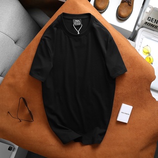 Áo thun ngắn tay cổ tròn Zara Man Basic trơn