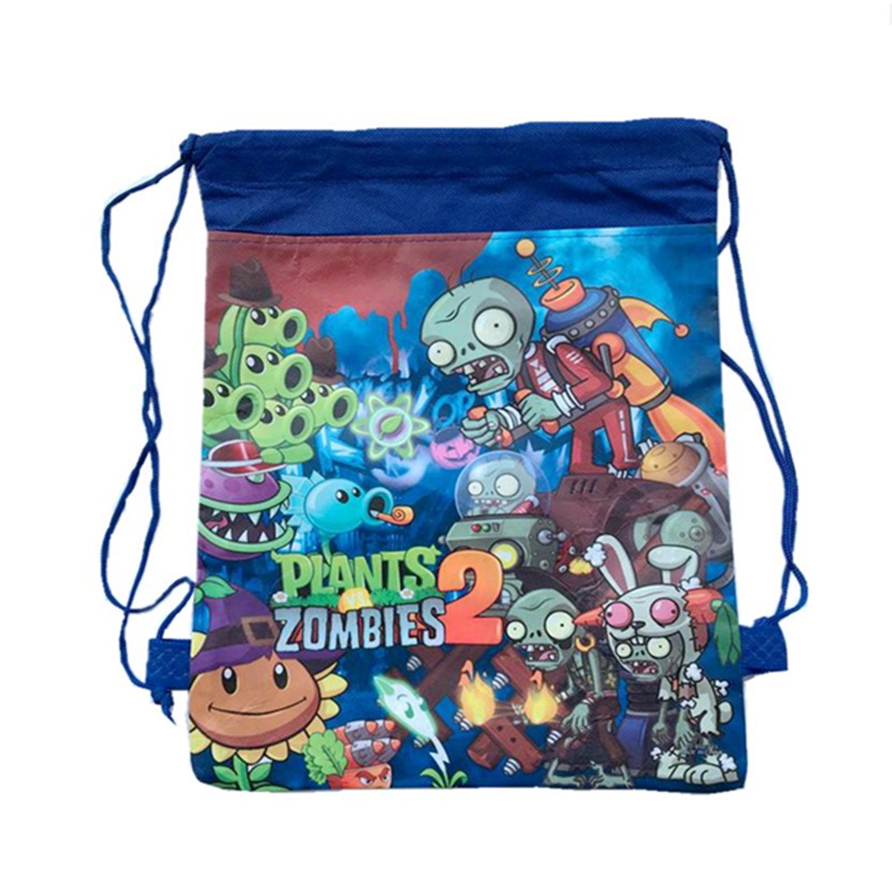 1 Túi Mua Sắm Bằng Nylon In Họa Tiết Cây Hoạt Hình Cho Trẻ Em