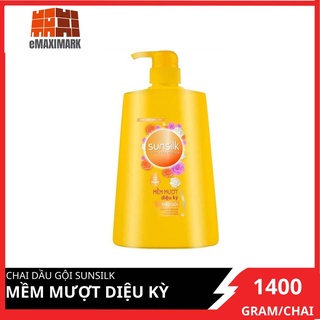 Dầu gội Sunsilk Mềm mượt diệu kỳ (Vàng) 1400g
