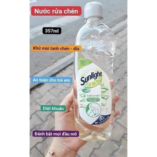 Nước Rửa Chén Sunlight Thiên Nhiên Chai 370gr