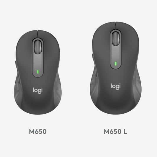 Chuột không dây Logitech M650 Signature - Hàng Chính Hãng