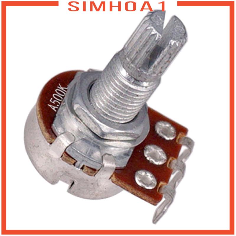 Nồi Chiết Áp dia 17mm dia 17mm Chuyên Dụng Cho Đàn Guitar A500k B500K