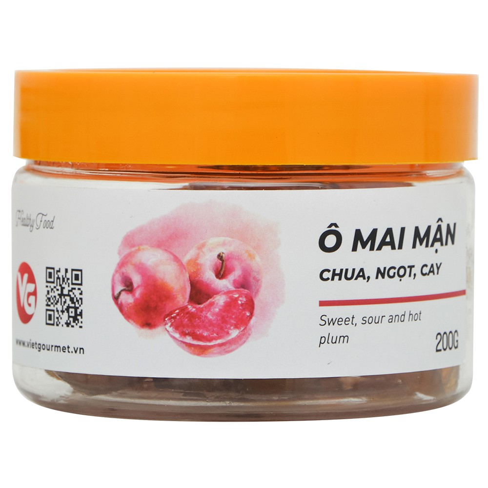 Ô mai MIX 200g Hương vị chua ngọt cay/ Ô mai mơ xí muội/ Ô mai mận / Ô mai sấu đặc sản Hà Nội ăn vặt làm quà tặng | BigBuy360 - bigbuy360.vn