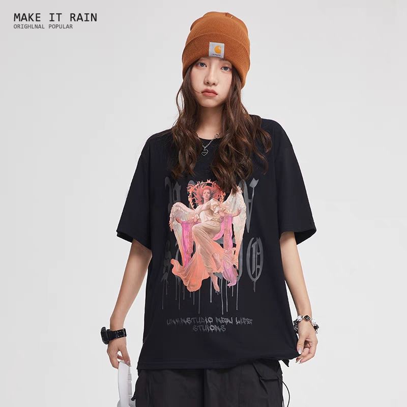 [P1] Áo thun MAKE IT RAIN Unisex form rộng