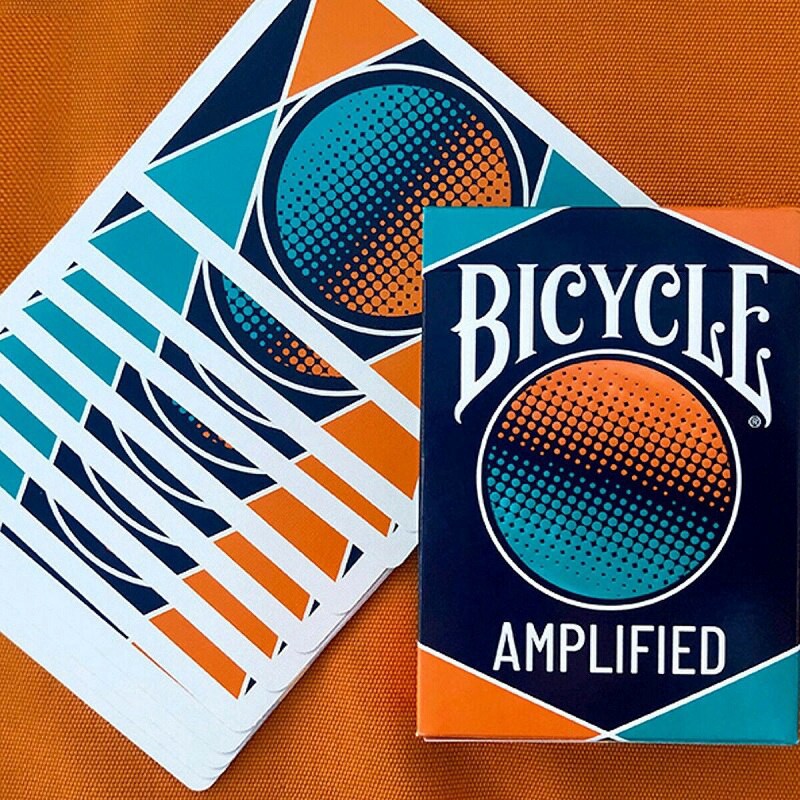 Bicycle Amplified Playing Cards Deck Poker Size USPCC Limited Edition Magic Card Games Magic Props Magic Tricks