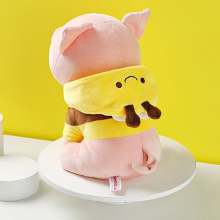 Gấu bông heo con áo con Ong