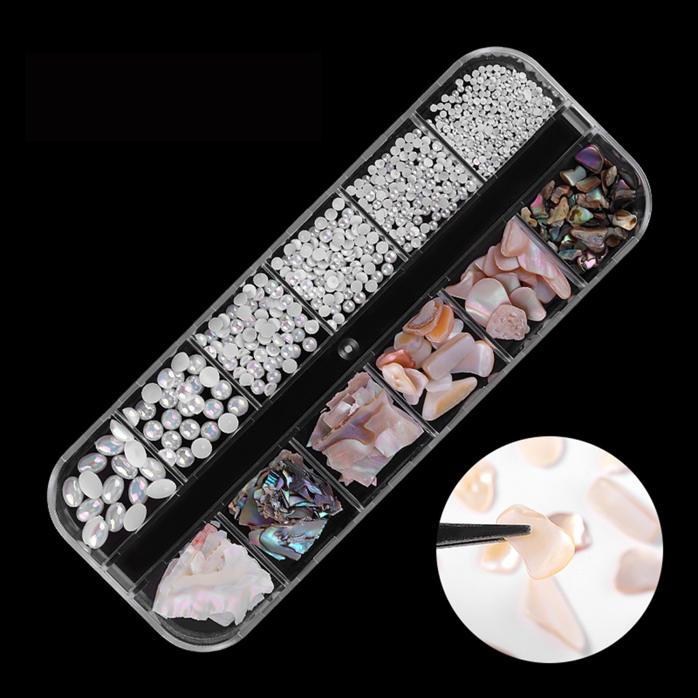 (Hàng Mới Về) Set Miếng Dán Trang Trí Móng Tay Nghệ Thuật Nhiều Kiểu Đẹp Mắt