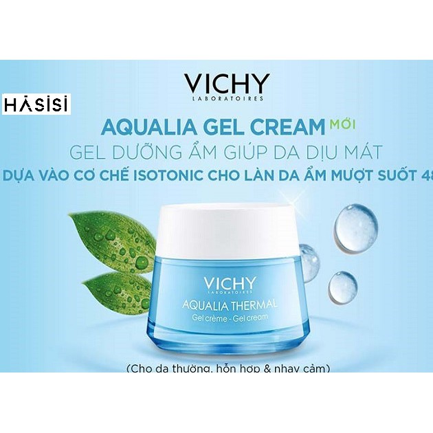 Gel Dưỡng Ẩm Cấp Nước Cho Da Suốt 48h VICHY AQUALIA THERMAL GEL CREAM 50ml