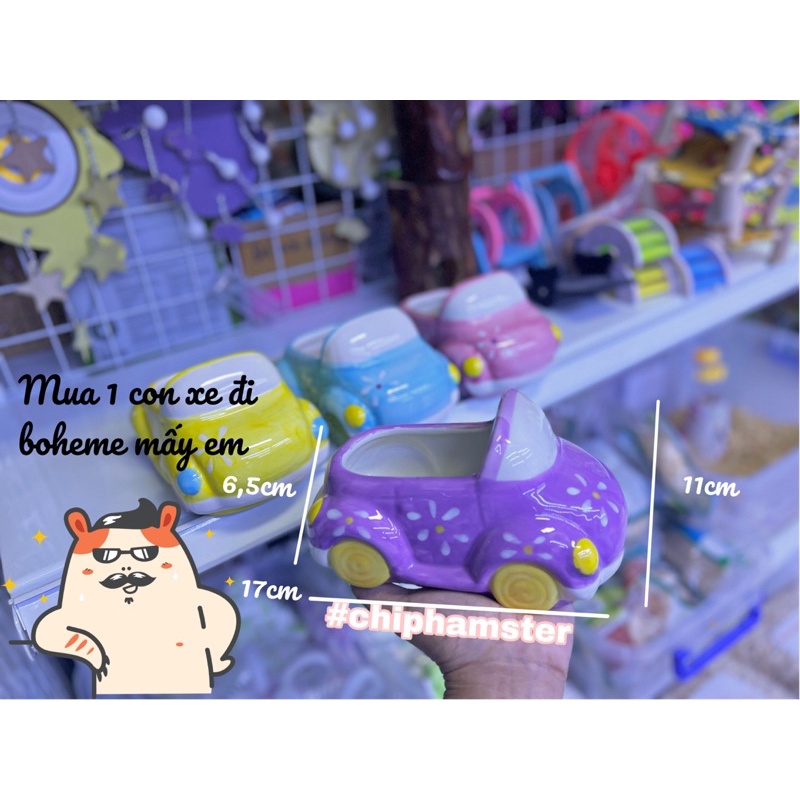 Xe hơi sứ siêu to <Hamster/Rat/Mice>
