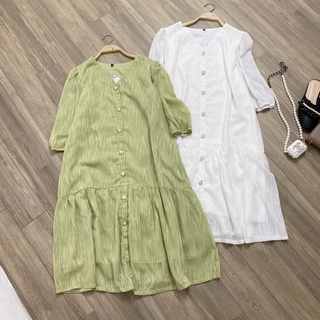 Đầm bầu ren xước - Váy bầu chơi tết dự tiệc đám cưới đám hỏi đuôi cá tay lỡ