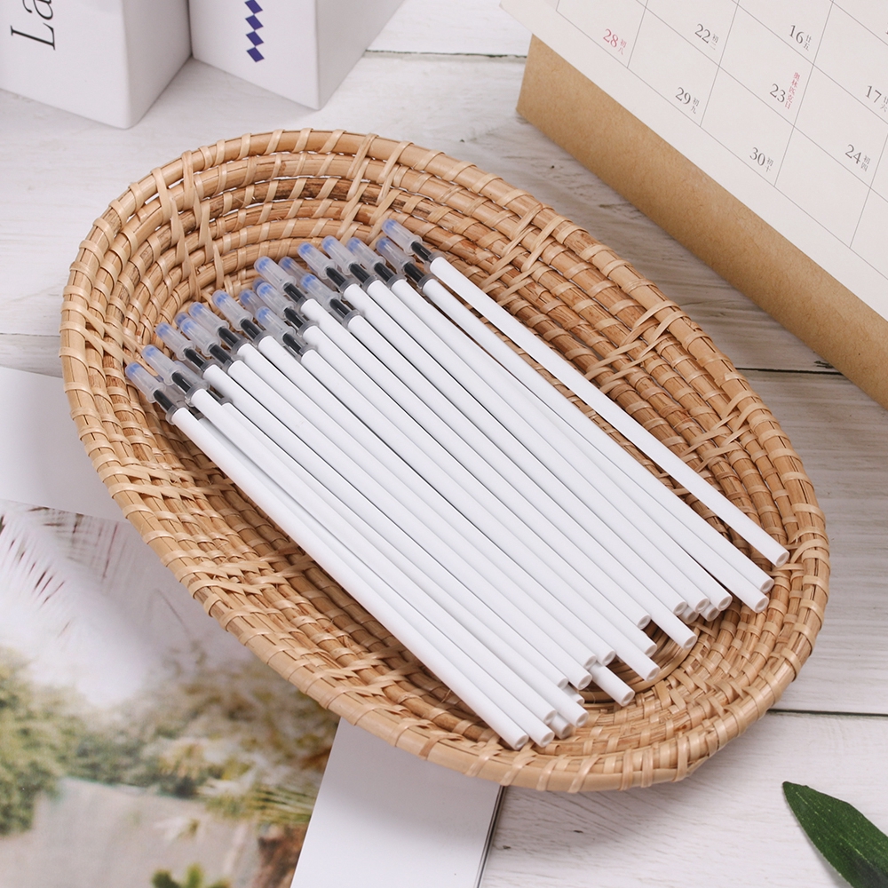 Bộ 10 Ruột Bút Mực Gel Thiết Kế Độc Đáo Cho Văn Phòng/Trường Học