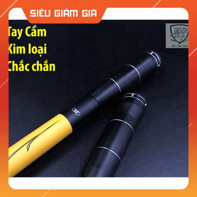 [Combo] R [ Siêu Khỏe ] Cần Câu Máy Rút Hunts man LW vàng đủ size 2m1 2m4 2m7 3m0 3m6 cacbon tải cá trên 10 kg -do