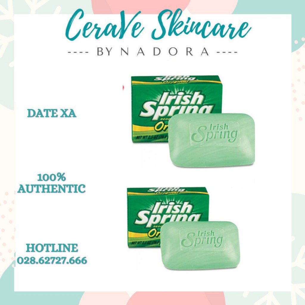 Xà Bông Cục Irish Spring Deodorant Soap Original